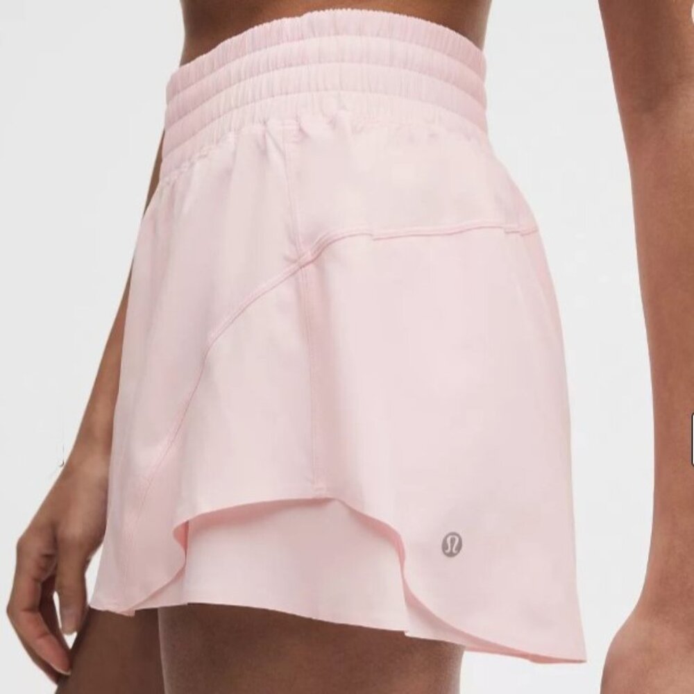 Lululemon Shake It Out High-Rise 2.5” Shorts Pink Pear XL - Picture 2 of 12